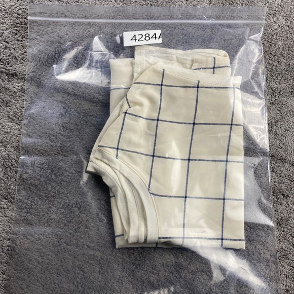 Ann Taylor LOFT Sleeveless Essential Shirt Womens Small Ivory Blue - Picture 11 of 11